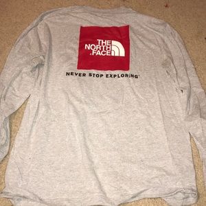 Men’s north face long sleeve